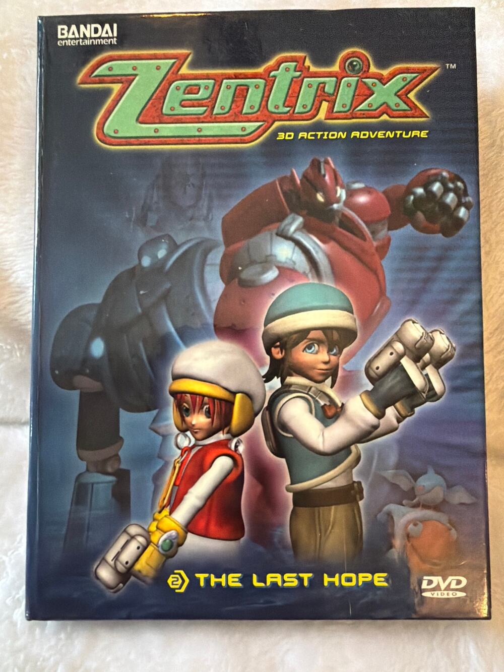 Zentrix The Last Hope Vol 2 DVD 3-Disc Set Bandai Anime CGI 2004 Complete